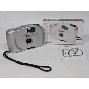 Vivitar Premium 35mm Point & Shoot Film Camera NOS Open Box Never Used
